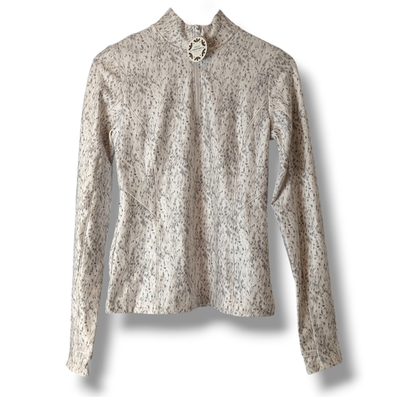 Calia Cold Weather 1/2 Zip Active Running Moon Marks Pristine Top: Small - Picture 7 of 12